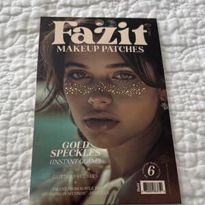 NWT Fazit Makeup Patches Pack of 6 Gold Speckles for Face Freckles